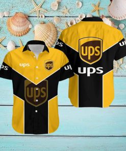ups Unisex Logo Beach Hawaiian Shirt Gift For Fans