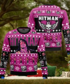 The Hitman Bret Hart Wrestler Ugly Christmas Sweater