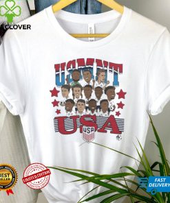 usmnt team caricatures t shirt Shirt