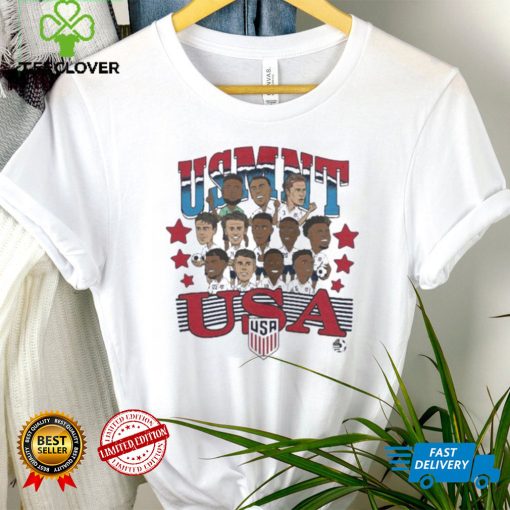 usmnt team caricatures t hoodie, sweater, longsleeve, shirt v-neck, t-shirt Shirt