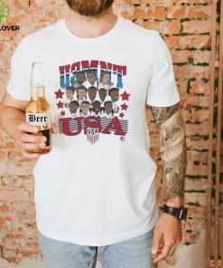 usmnt team caricatures t hoodie, sweater, longsleeve, shirt v-neck, t-shirt Shirt