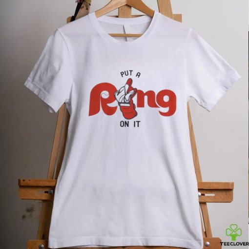 Castellanos Ring Finger Put a Ring On it Series Phils Fan Shirt