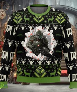 Doom V2 Ugly Christmas Sweater Holiday Party Sweater Christmas Gift