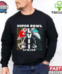 Helmets Super Bowl 2025 Kansas City Chiefs vs Philadelphia Eagles Showdown in Stunning shirt