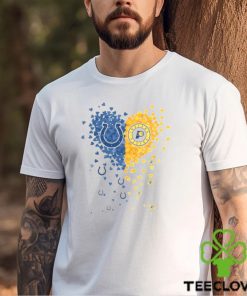 Indianapolis Colts Indiana Pacers Tiny Heart Shape 2023 T Shirt