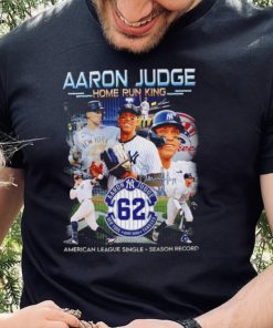 New York Yankees Aaron Judge home run King American League Single Season  record 2022 signature shirt, hoodie, sweater, long sleeve and tank top