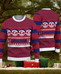 Montreal Canadiens Christmas Reindeer Pattern Ugly Sweater For Men Women