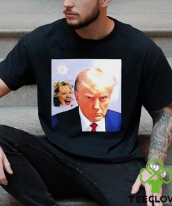 Hillary Clinton Laughs And Trump Mugshot Shirt