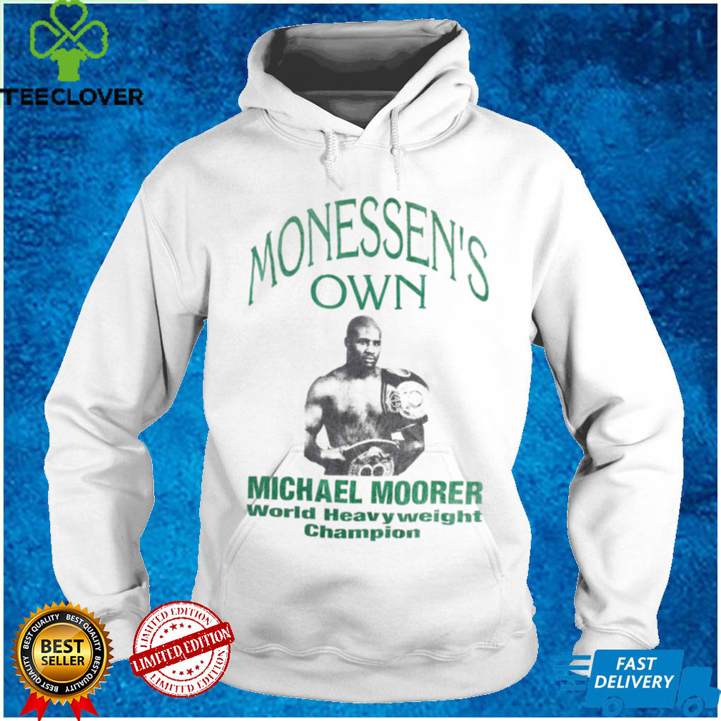 Vintage Michael Moorer World Heavyweight Championships T Shirt WBC WBA IBF Classic Boxing wrestling tee