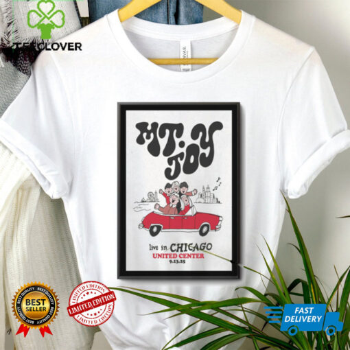 Mt. Joy Live in Chicago United Center December 13 2025 Shirt