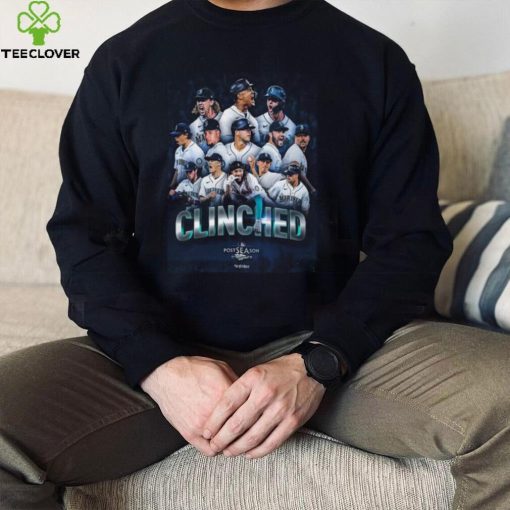 Seattle mariners clinched mlb postseason 2022 hoodie, sweater, longsleeve, shirt v-neck, t-shirt