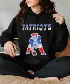 New England Patriot mascot logo team shirt