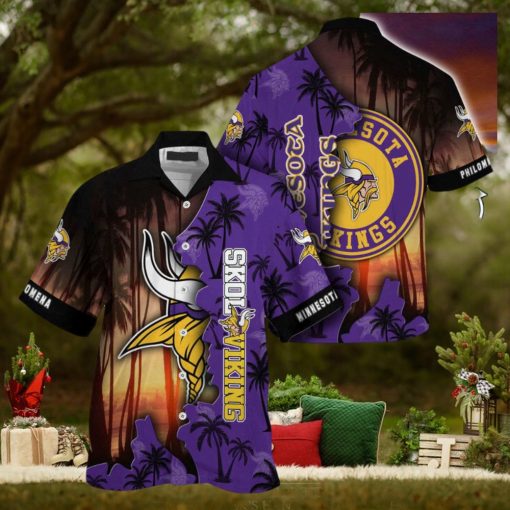 Minnesota Vikings NFL Customized Summer Hawaii Shirt For Sports Enthusiasts