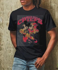 Mickey Mouse And Minnie Mouse Kansas City Chiefs Shirt