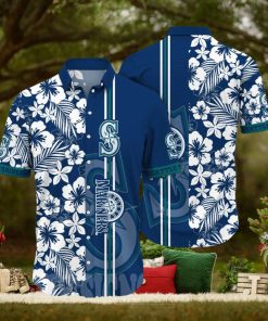 Seattle Mariners MLB Flower Unisex All Over Printed Hawaiian Shirt