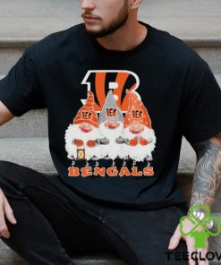 Gnomes Cincinnati Bengals logo merry christmas shirt 3 Gnomes Cincinnati Bengals logo merry christmas shirt