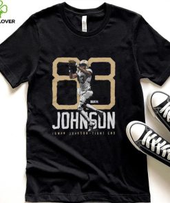 Juwan Johnson New Orleans Saints Tight End Bold Number Shirt2