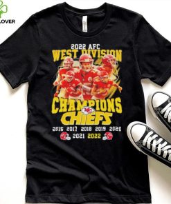 AFC West Division Champions Kansas City Chiefs 2016 2022 Shirt