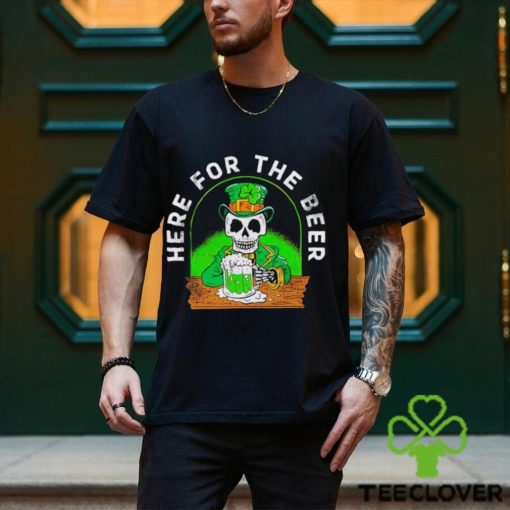 Skeleton St Patrick’s day here for the beer hoodie, sweater, longsleeve, shirt v-neck, t-shirt