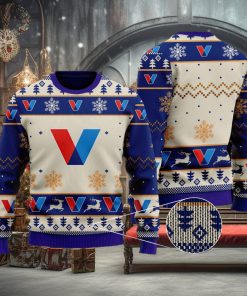 valvoline Brand Logo Ugly Xmas Sweater Gift For Christmas Sweatshirt