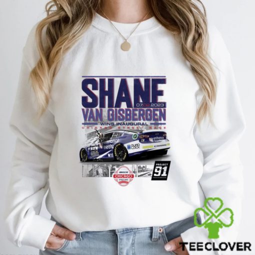 van gisbergen wins inaugura shirt