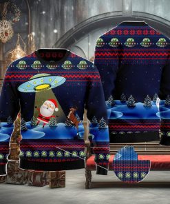 Alien Santa Ugly Christmas Sweater AOP All Over Printed Sweater