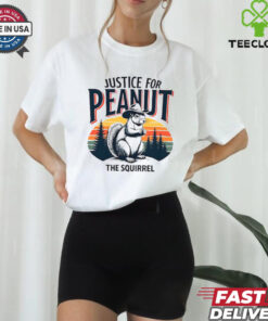 vintage Justice for peanut T Shirt