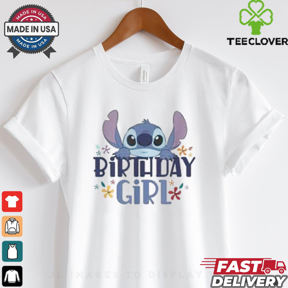 Disney Lilo & Stitch Birthday Girl T Shirt Disney Lilo & Stitch Birthday Girl T Shirt