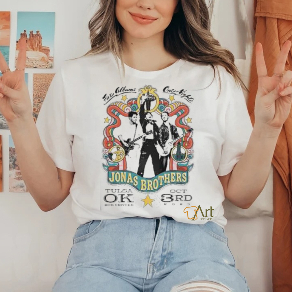 Jonas Brothers Bok Center Tulsa OK Oct 3 2023 Event Shirt Jonas Brothers Bok Center Tulsa OK Oct 3 2023 Event Shirt