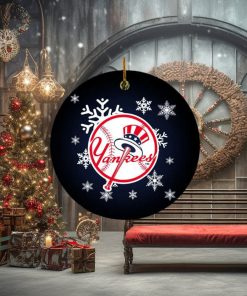 New York Yankees MLB Custom Name 2023 Holiday Gifts Christmas Decorations Ornament