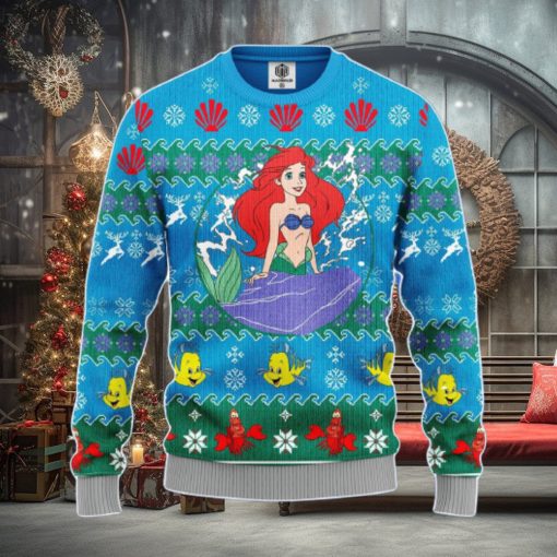Mermaid Ugly Christmas Sweater Amazing Gift Men And Women Christmas Gift