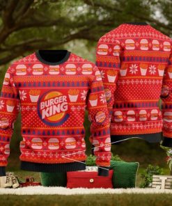 Burger King Ugly Christmas Sweater
