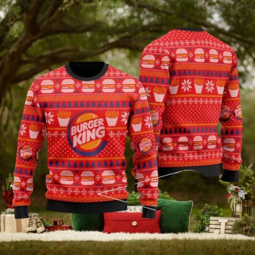 Burger King Ugly Christmas Sweater