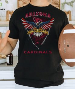 NFL US Eagle Rise Up Red Sea Arizona Cardinals T Shirt