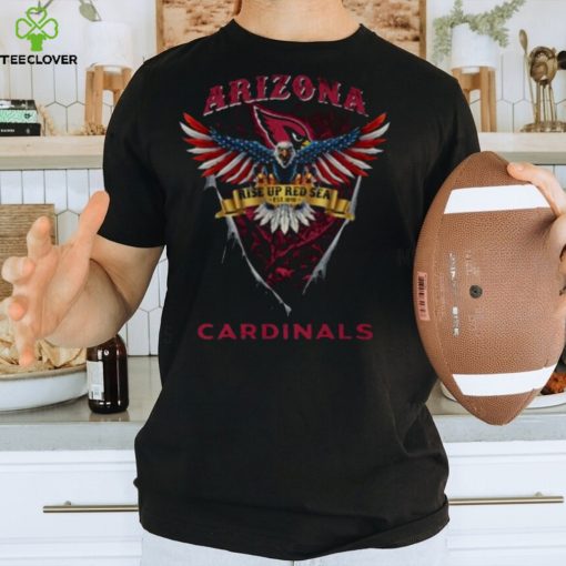 The Arizona Cardinals Rise Up Red Sea All Over Printed Bomber Jacket –  Pixeltee