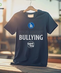 Los Angeles Dodgers Stand Against Bullying Spirit Day t shirt