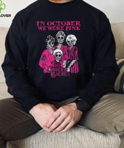 In October We Were Pink Breast Cancer Awareness T Shirt