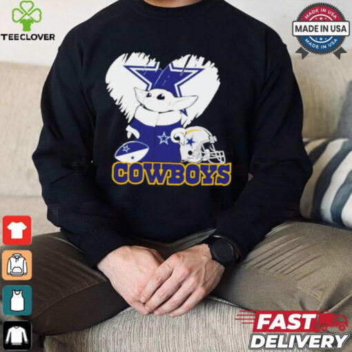 Baby Yoda Star Wars X Dallas Cowboy NFL football season 2024 hoodie, sweater, longsleeve, shirt v-neck, t-shirt