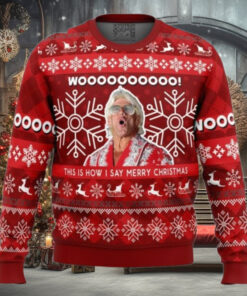 Christmas Flair Pro Wrestling Ugly Christmas Sweater