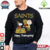 Peanuts Kansas City Chiefs Football Happy Thanksgiving T Shirt