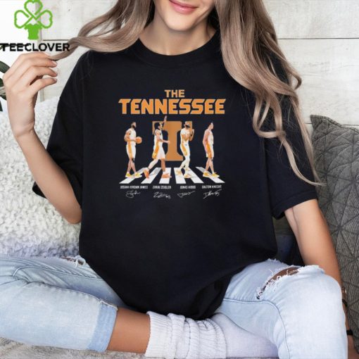 Official the Tennessee Men’s Basketball Abbey Road 2024 signatures Shirt