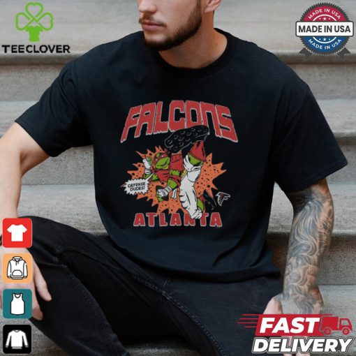 TMNT Raphael x Atlanta Falcons Shirt