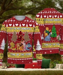 It’s The Most Wonderful Time Of The Year Winnie The Pooh Christmas Sweater