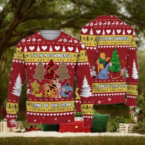 It’s The Most Wonderful Time Of The Year Winnie The Pooh Christmas Sweater