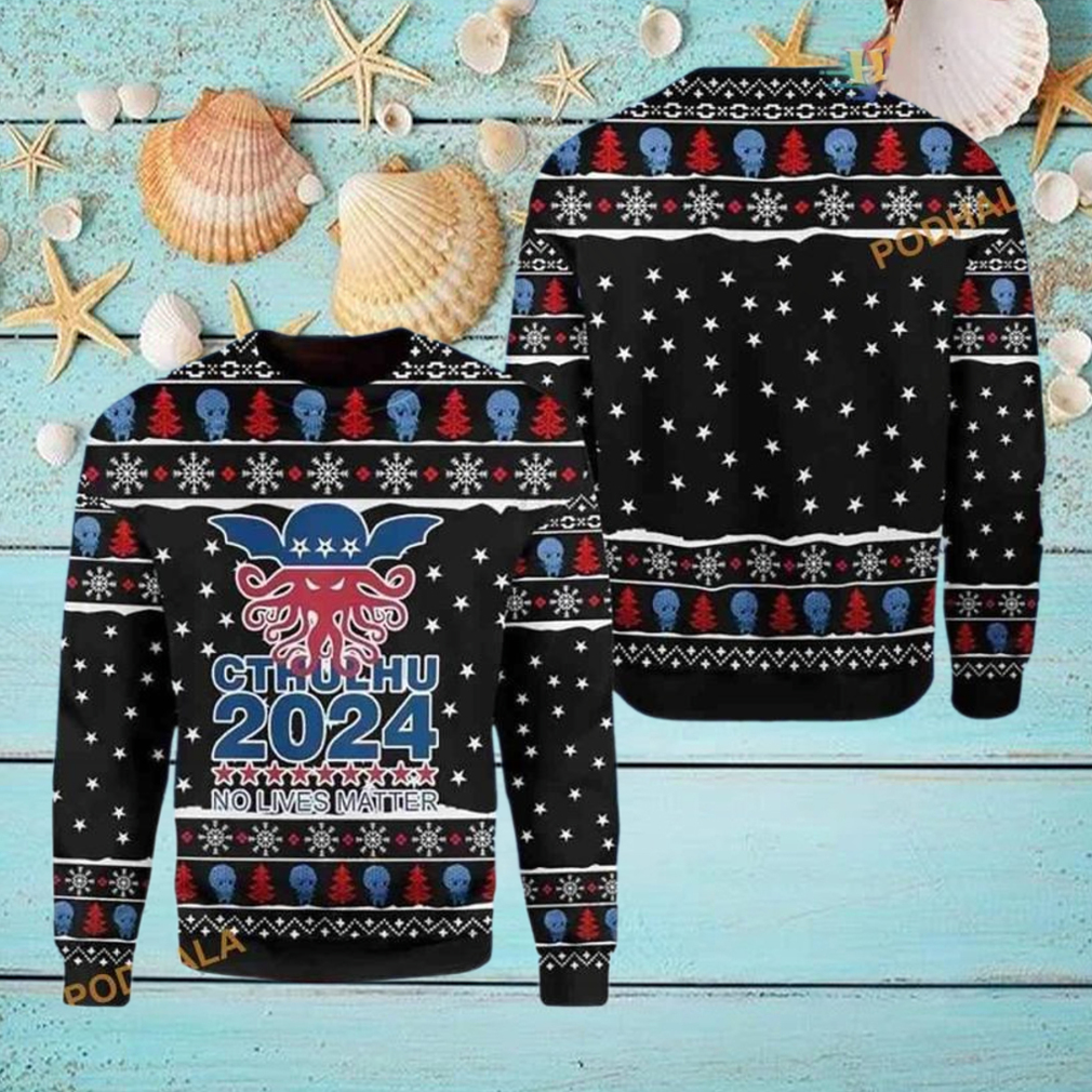 No Lives Matter Xmas Ugly Holiday Sweater No Lives Matter Xmas Ugly Holiday Sweater
