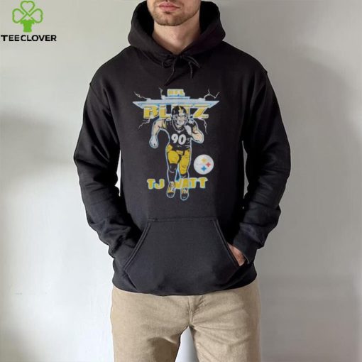 NFL Blitz Steelers TJ Watt hoodie, sweater, longsleeve, shirt v-neck, t-shirt Gift For Fans
