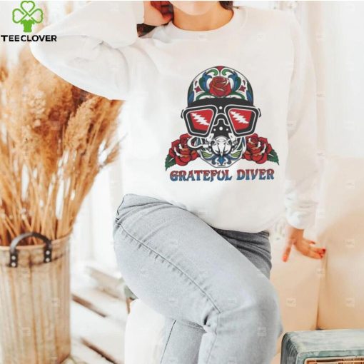 2023 Grateful Diver Sugar Skull UV Shirt