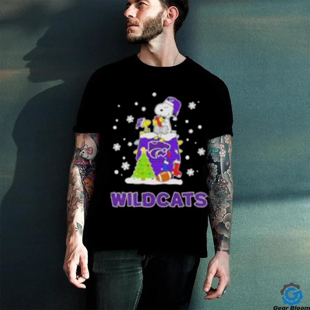 Kansas State Wildcats Snoopy Christmas Shirt Kansas State Wildcats Snoopy Christmas Shirt