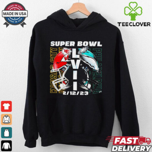 Helmets Super Bowl 2025 Kansas City Chiefs vs Philadelphia Eagles Showdown in Stunning shirt