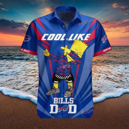 Buffalo Bills NFL Hawaiian Shirt Bart Simpson Hot Trends Summer Gift NFL